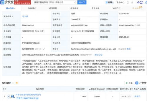開普云斥資2億元成立智能存儲公司，戰略布局AI與軟件開發新賽道